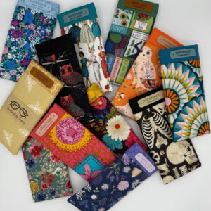 image 429 Handmade Padded Fabric Glasses Case: Cotton Eyeglasses Sleeve